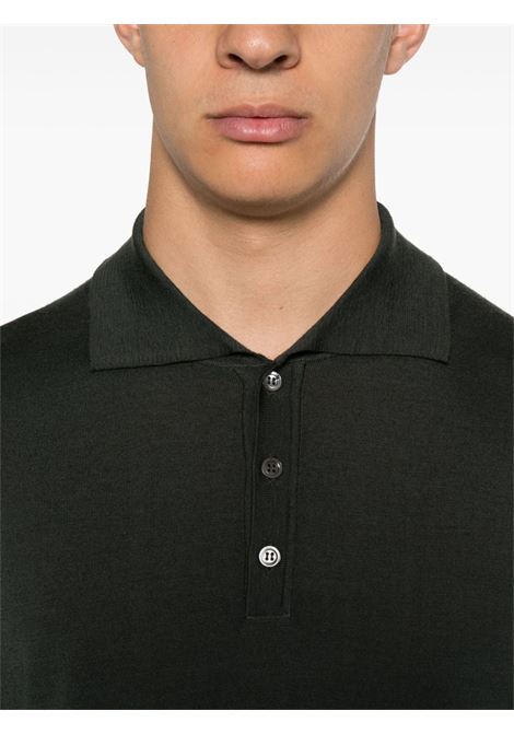 Dark grey Pevaron Brunal polo shirt Barena Venezia - men BARENA VENEZIA | KNU48370429580